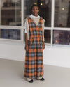 BASERANGE 25 Autumn/Winter GARLIN Dress Portugal BAS-DRGA-OC-AU25-FRAME PLAID